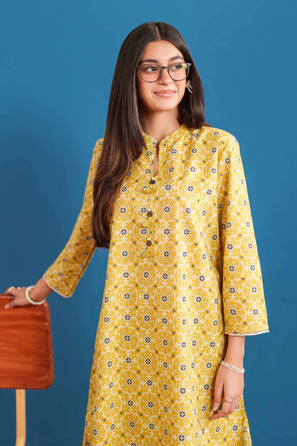Sunbeam Elegance Printed Suit Set